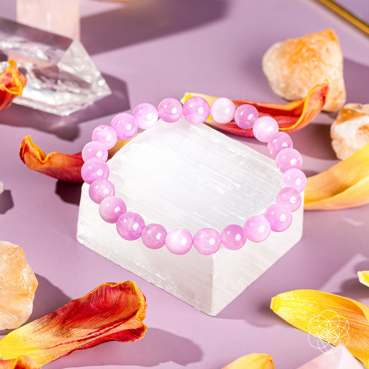 The Heart Reset - Rare Pink Kunzite Bracelet