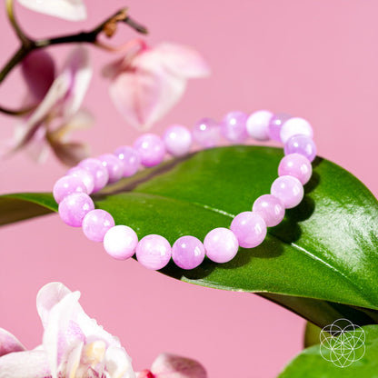 The Heart Reset - Rare Pink Kunzite Bracelet