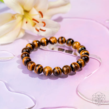 Built to Win – 7A Grade Tiger’s Eye Bracelet
